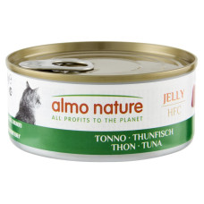 Almo Nature (Альмо Натюр) HFC Cat Jelly Tuna - Вологий корм для котів з тунцем в желе 150 г