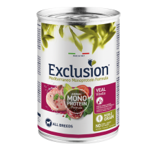 Exclusion (Ексклюжн) Dog Adult Veal All Breeds - Вологий корм для дорослих собак всіх порід з м’ясом телятини 400 г