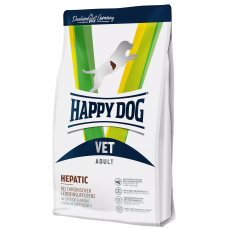 Happy Dog (Хепі Дог) Vet Diet Chicken & Rice Hepatic Adult All Breeds - Сухой лечебный корм для взрослых собак всех пород для поддержания функции печени с мясом курицы и рисом 4 кг