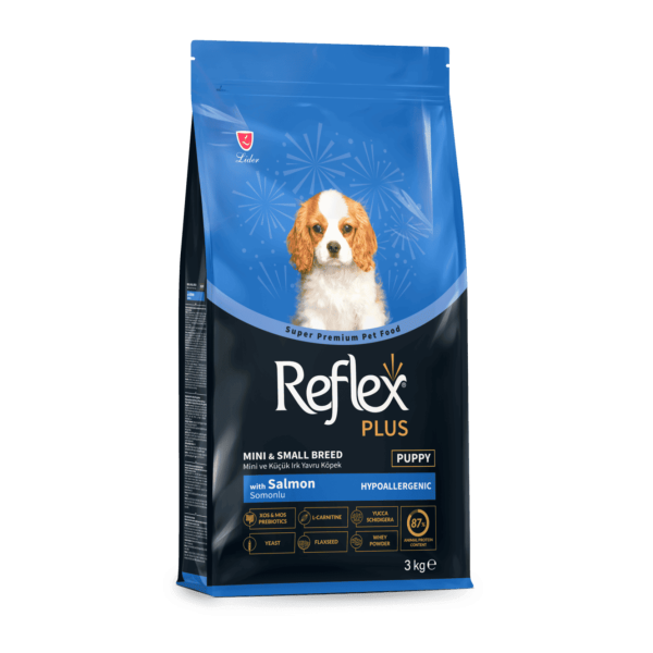 Reflex Plus (Рефлекс Плюс) Puppy Small Breed Salmon - Сухой корм для щенков мелких пород с лососем 3 кг