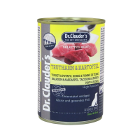 Dr.Clauder’s (Клаудер) Dog Selected Meat Grain Free Turkey, Duck & Potato Adult All Breed - Влажный беззерновой корм для взрослых собак всех пород с мясом индейки утки и картофелем 400 г