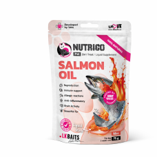 LК Baits (ЛК Бейтс) Dog Nutrigel Adult Mini Breed Salmon Oil - Ласощі для дорослих собак малих порід для підтримки здоров’я шкіри та шерсті з олією лосося 75 г