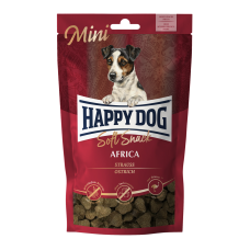 Happy Dog (Хеппі Дог) Soft Snacks Mini Africa - Ласощі для собак дрібних порід м\'які зі смаком страуса та картоплі 100 г