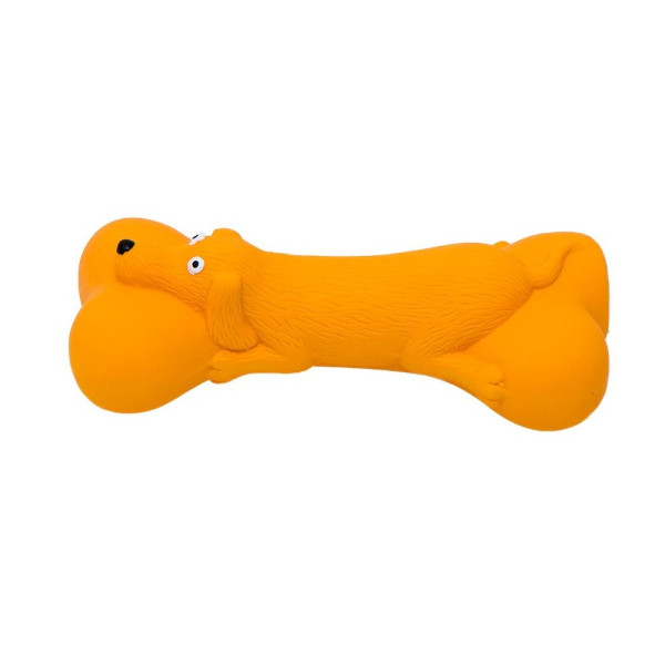 Eastland (Истленд) Косточка с мордой собаки - Игрушка для собак (латекс) 12 см