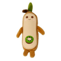 Misoko (Мисоко) Dog Toy Animall-Kiwi Brown - Игрушка для собак зверек-киви мягкая коричневая 19 см
