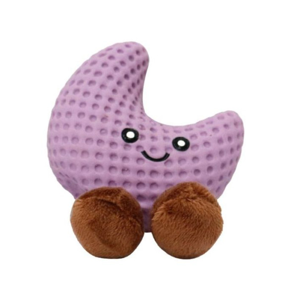 Misoko (Мисоко) Dog Toy Moon Purple - Игрушка для собак луна латекс фиолетовая 9 см