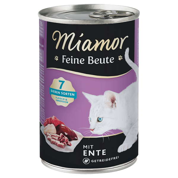 Miamor (Миамор) Cat Feine Beute with Duck - Влажный корм для кошек беззерновой с уткой 400 г
