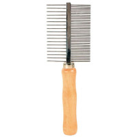 Trixie (Трикси) Comb Double Sided - Расческа двусторонняя металлическая 17 см