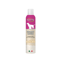 Inodorina (Инодорина) Shampoo Mousse Delicato - Шампунь-мусс для деликатной очистки для щенков, собак и кошек с ароматом пудры 300 мл
