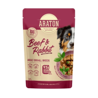 Araton (Аратон) Adult Dog All Breeds With Beef And Rabbit - Влажный корм с говядиной и кроликом для взрослых собак всех пород 500 г