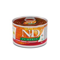 Farmina (Фармина) Dog Grain Free N&D Pumpkin Chicken & Pomegranate Adult Mini - Влажный беззерновой корм для взрослых собак маленьких пород с курицей и гранатом 140 г