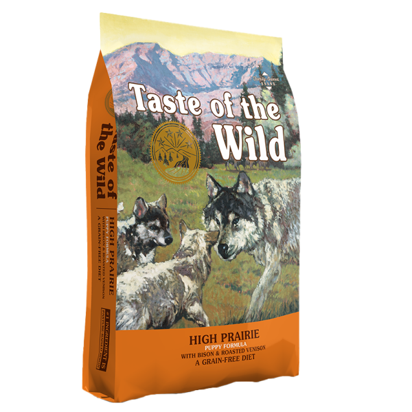 Taste of the Wild (Тейст оф зе Вайлд) High Prairie Puppy Formula - Сухий корм для цуценят всіх порід з бізоном і козулею 5.6 кг