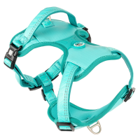 Max & Molly (Макс Молли) Smart ID Sport Harness Matrix 2.0 Turquoise M - Шлея для собак бирюзового цвета