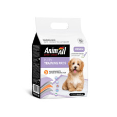 AnimAll (Енімал) Puppy Training Pads Lavender - Пелюшки для собак і цуценят, з ароматом лаванди (60Х60 см) 10 шт.