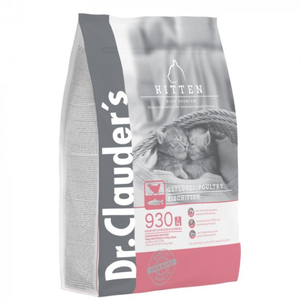 Dr.Clauder's (Клаудер) High Premium Kitten - Сухой корм для котят с птицей 10 кг