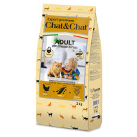 Gheda (Геда) Expert Premium Chat&Chat Adult Chicken & Peas - Сухой корм для котов курица и горох 2 кг