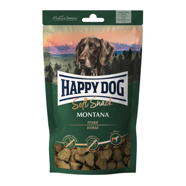 Happy Dog (Хэппи Дог) Soft Snacks Montana - Лакомство для собак мягкие со вкусом конины и картофеля 100 г