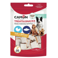 Camon (Камон) Dog Treats Square Sandwich With Chicken Cod - Лакомство для собак кваратные сэндвичи с курицей и треской 80 г