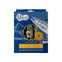 Mavsy (Мавси) Fish Skin Braids - Лакомство для собак гипоаллергенная плетенка из кожи трески 100 г