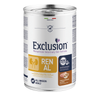 Exclusion (Эксклюжн) Vet Diet Dog Renal All Breed - Влажный корм со свининой для собак с почечной недостаточностью 400 г