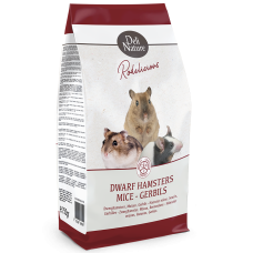 Deli Nature (Делі Натур) Rodelicious Dwarfhamsters Mice Gerbils - Повнораціонний суперпреміум корм для карликових хом`яків мишей піщанок 0,75 кг