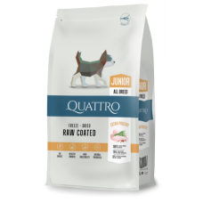 Quattro (Кватро) Dog Extra Poultry Junior All Breed - Сухой корм для щенков всех пород с мясом птицы 7 кг