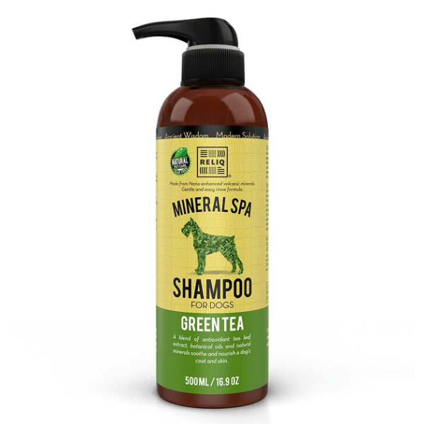 RELIQ Mineral Spa Green Tea Shampoo - Шампунь для собак с экстрактом зеленого чая 500 мл