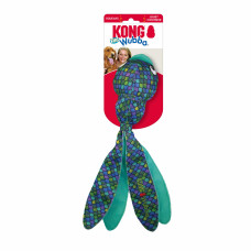 KONG (Конг) Dog Wubba Finz Blue L - Іграшка для собак великих порід вубба риба блакитна