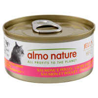 Almo Nature (Альмо Натюр) HFC Cat Jelly Salmon and Chicken - Влажный корм для кошек с лососем и курицей в желе 70 г