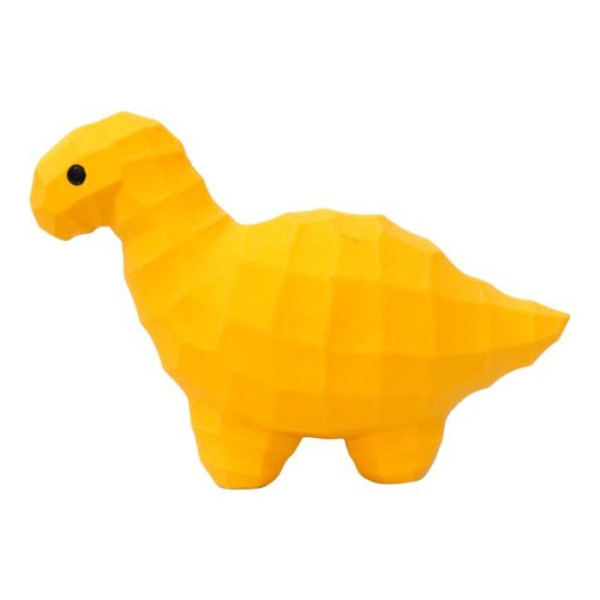 Misoko (Мисоко) Dog Toy Dinosaur Yellow - Игрушка для собак динозавр латекс желтая 21.5 см