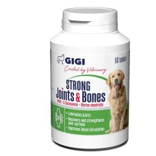 Gigi (Гігі) Strong Joints & Bones - Вітамінно-мінеральний комплекс для профілактики захворювань суглобів у собак 90 шт.