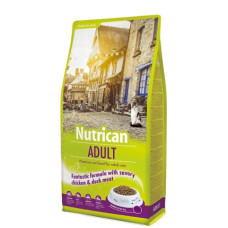 Nutrican (Нутрикан) Cat Chicken & Duck Adult - Сухой корм для котов с мясом курицы и утки 2 кг
