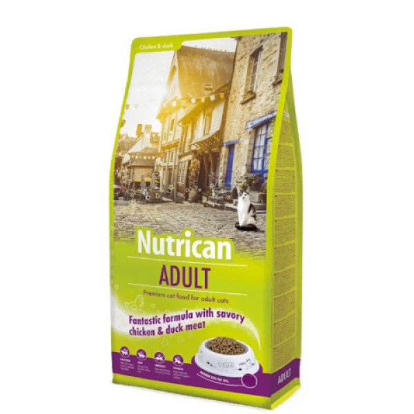 Nutrican (Нутрикан) Cat Chicken & Duck Adult - Сухой корм для котов с мясом курицы и утки 2 кг