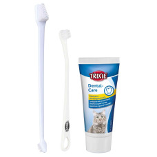 Trixie (Тріксі) Dental Hygiene Set Cat - Набір для чищення зубів для котів