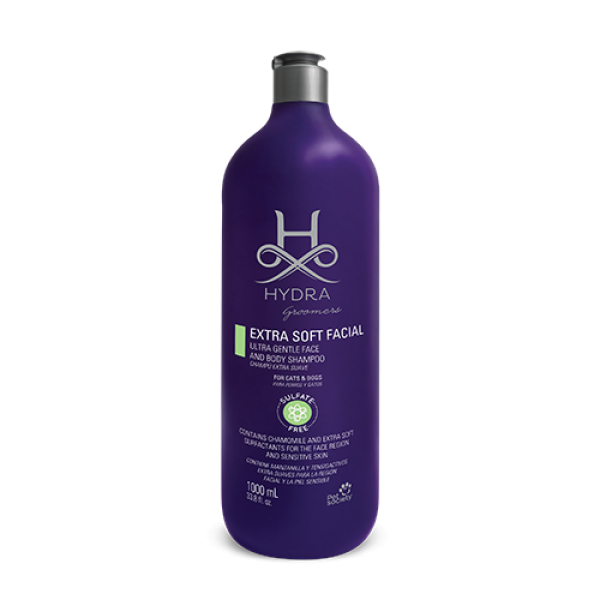 Hydra (Гидра) Groomers Extra Soft Ultra Gentle Shampoo - Шампунь для собак и котов любого возраста ультранежный для деликатного ухода за шерстью и кожей 1 л