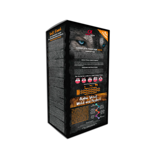 Alpha Spirit (Альфа Спирит) Semi-moist Multiprotein Box - Полувлажный корм для собак, мультипротеин 9 кг