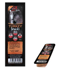 Alpha Spirit (Альфа Спіріт) Dog Snacks Turkey - Напіввологі ласощі для собак кубики з індичкою 35 г