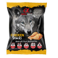 Alpha Spirit (Альфа Спирит) Dog All Breeds Snacks Chicken - Полувлажное лакомство для собак всех пород с мясом курицы кубики 50 г