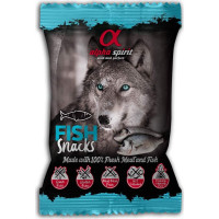 Alpha Spirit (Альфа Спирит) Dog Snacks With Fish - Полувлажное лакомство для собак с рыбой 50 г