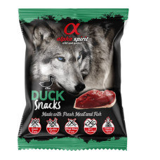 Alpha Spirit (Альфа Спирит) Dog All Breeds Snacks Duck - Полувлажное лакомство для собак любого возраста всех пород кубики с мясом утки 50 г