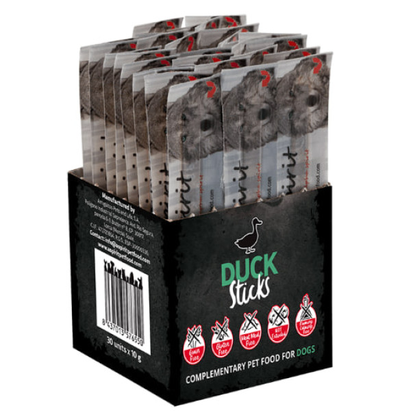 Alpha Spirit (Альфа Спирит) Dog All Breeds Sticks Duck - Лакомство для собак всех пород палочки с мясом утки 300 г