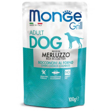 Monge (Монже) Dog Grill Cod - Вологий корм для собак з тріскою 0.1 кг