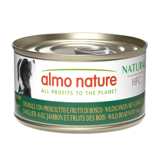 Almo Nature (Альмо Натур) Hfc Dog Natural - Вологий корм для собак кабан з шинкою і лісовими ягодами 95 г
