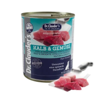 Dr.Clauder's (Клаудер) Dog Selected Meat Veal & Vegetables Adult All Breed - Вологий корм для дорослих собак всіх порід з м’ясом телятини та овочами 800 г