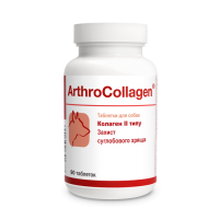 Dolfos (Долфос) Dog ArthroCollagen - Добавка для взрослых собак для укрепления опорно-двигательного аппарата 90 таб.