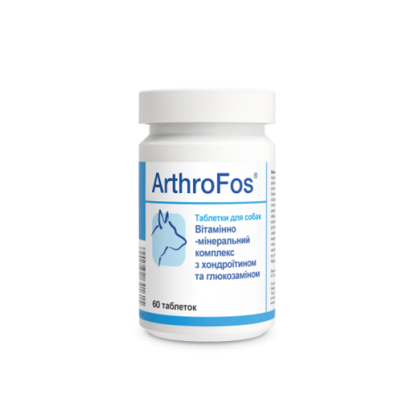 Dolfos (Долфос) Dog ArthroFos - Витаминный комплекс для взрослых собак с хондроитином и глюкозамином 60 таб.
