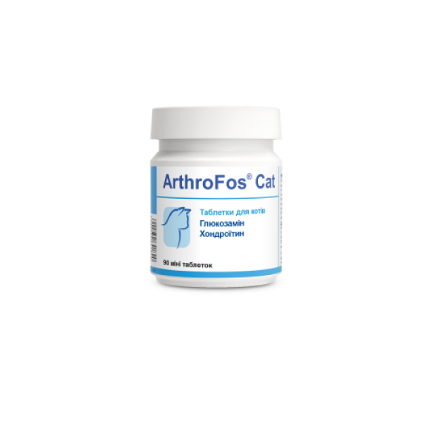 Dolfos (Долфос) Cat ArthroFos - Витаминный комплекс для взрослых котов для поддержки опорно-двигательного аппарата 90 таб.