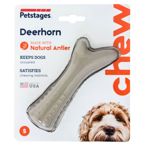 PETSTAGES DEERHORN іграшка для собак оленячий ріг - 12.7 см