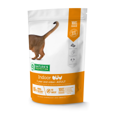 Nature’s Protection (Натур Протекшн) Cat Indoor - Сухий корм для котів із м’ясом птиці 0.4 кг