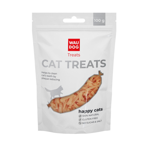 Waudog (Ваудог) Treats Happy Cats Куриные полоски - Лакомство для кошек 100 г